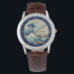 Vintage Japan, Great Wave off Kanagawa kanji watch<br><div class="desc">WATCH(日本 /Japan): Designers watch with Japanese famous Japanese art from ancient times - "Great Wave off Kanagawa" one of the most picturesque representation of Japan. From the history: "Katsushika Hokusai The Great Wave Off Kanagawa (1830) The Great Wave off Kanagawa, also known as The Great Wave or simply The Wave,...</div>