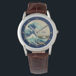 Vintage Japan, Great Wave off Kanagawa kanji watch<br><div class="desc">WATCH(日本 /Japan): Designers watch with Japanese famous Japanese art from ancient times - "Great Wave off Kanagawa" one of the most picturesque representation of Japan. From the history: "Katsushika Hokusai The Great Wave Off Kanagawa (1830) The Great Wave off Kanagawa, also known as The Great Wave or simply The Wave,...</div>