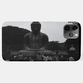 Vintage Japan Kamakura Great Buddha tourists iPhone 11 Pro Max Case