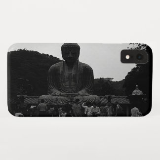 Vintage Japan Kamakura Great Buddha tourists iPhone XR Case
