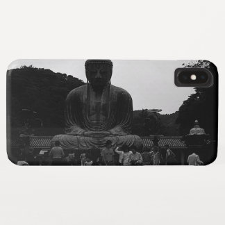 Vintage Japan Kamakura Great Buddha tourists iPhone XS Max Case