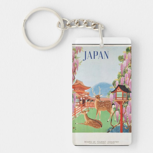 Vintage Japan  Key Ring (Front)