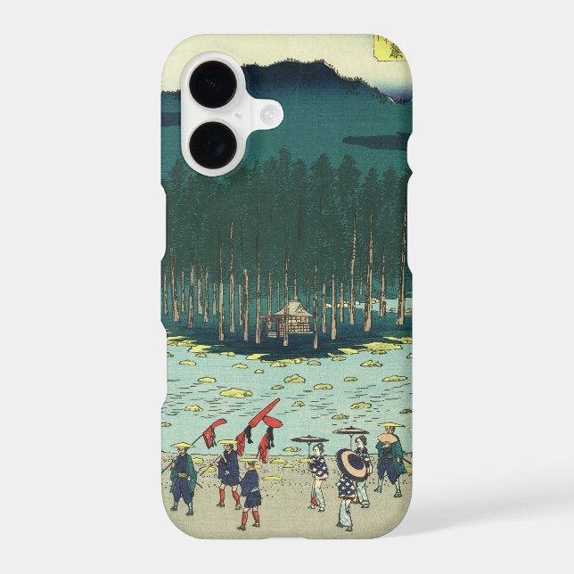 Vintage Japan- Suzuka River at Tsuchiyama (Back)