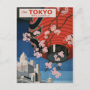 Vintage Japan Travel Postcard