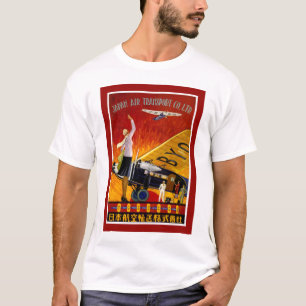 Vintage Japanese Airline Ad T-Shirt