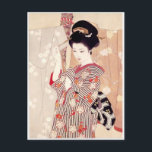 Vintage Japanese Art Postcard<br><div class="desc">Shimura Tatsumi</div>