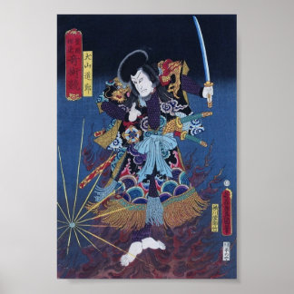 Vintage Japanese Art Poster