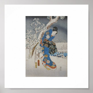 Vintage Japanese Art Poster