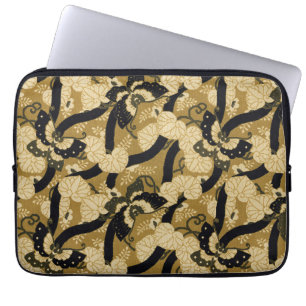 Vintage Japanese Butterfly G.A. Audsley Pattern Laptop Sleeve