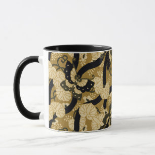 Vintage Japanese Butterfly G.A. Audsley Pattern Mug
