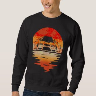 Vintage Japanese Drift Car Streetwear Retro Drifti Sweatshirt