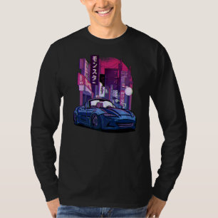 Vintage Japanese Drift Car Streetwear Retro Drifti T-Shirt