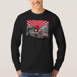 Vintage Japanese Drift Car Streetwear Retro Drifti T-Shirt