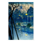 Vintage Japanese Evening Woodblock Art Ukiyo-E