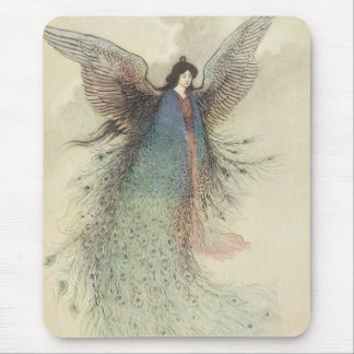 Vintage Japanese Fairy Tale, The Moon Maiden Mouse Mat