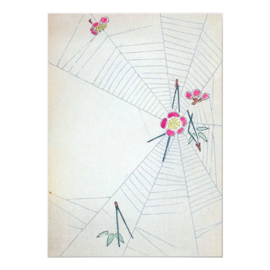 Vintage Japanese Fine Art Card