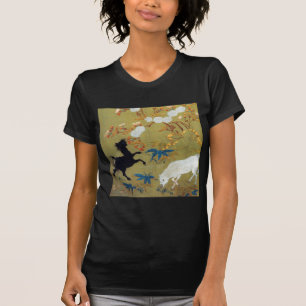 Vintage Japanese Foal and Cherry Blossoms T-Shirt