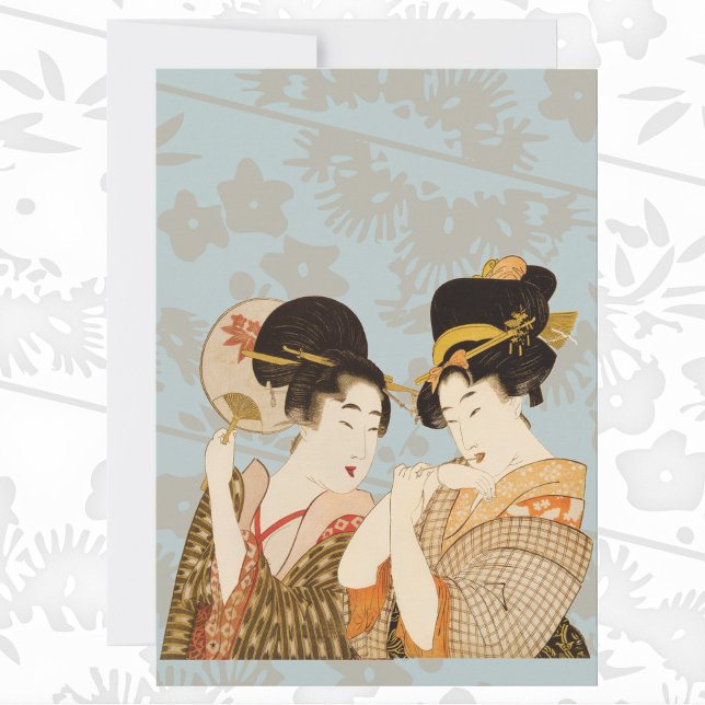 Vintage Japanese Geisha Girls in Kimonos (Creator Uploaded)