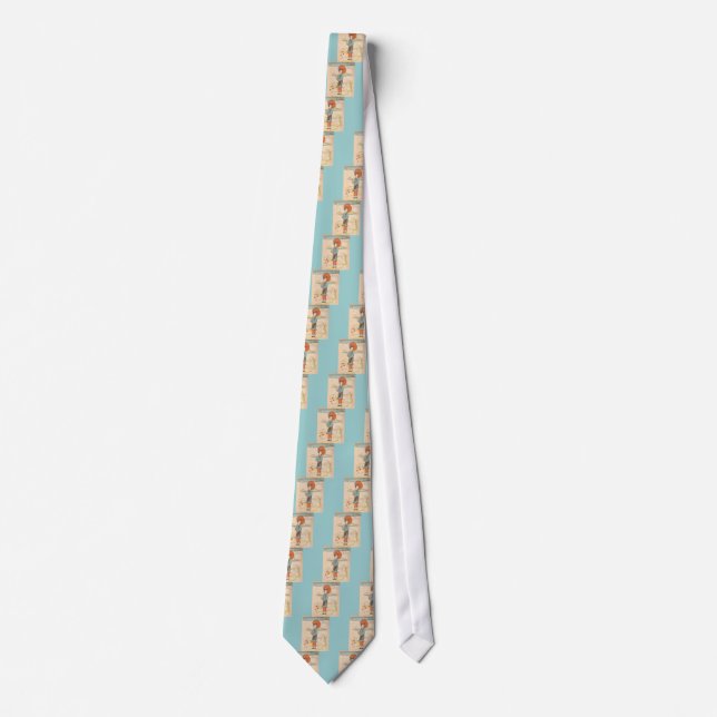 Vintage Japanese Geisha Tie (Front)