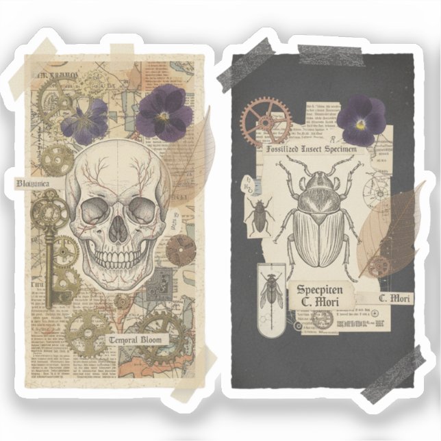 Vintage Japanese Gothic Collage  (Front)