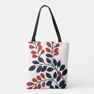 Vintage japanese Hanafuda art July leaf 2 Tote Bag