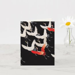 Vintage Japanese Kimono design  Card