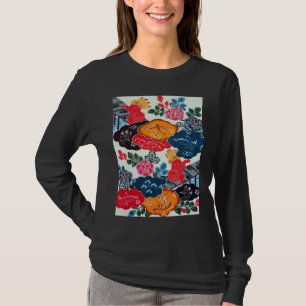 Vintage Japanese Kimono Textile (Bingata) T-Shirt