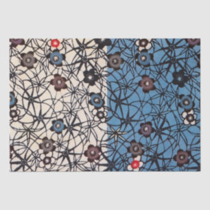 Vintage Japanese Kimono Textile (Bingata) Tissue Paper