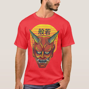Vintage Japanese Oni Japan Devil Anime  T-Shirt