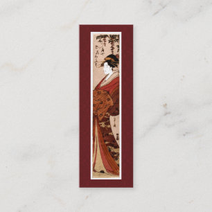 Vintage Japanese Painting Business Card