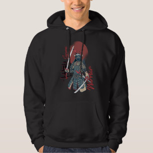 Vintage Japanese Samurai Bushido Warrior holding t Hoodie
