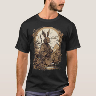 Vintage Japanese Samurai Rabbit T-Shirt