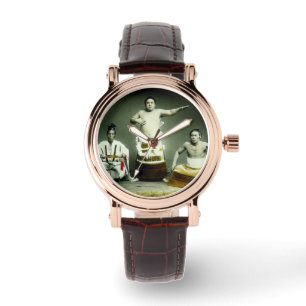 Vintage Japanese Sumo Wrestlers Old Japan Watch