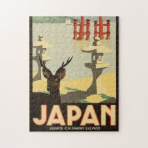 Vintage Japanese Travel Poster 