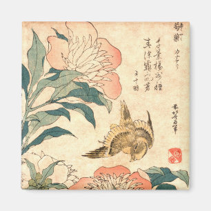 Vintage Japanese Ukiyo-e Art  Magnet