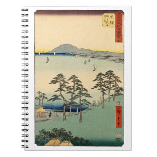 Vintage Japanese Ukiyo-e Floating World Woodblock  Notebook