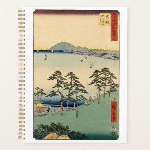 Vintage Japanese Ukiyo-e Floating World Woodblock  Planner