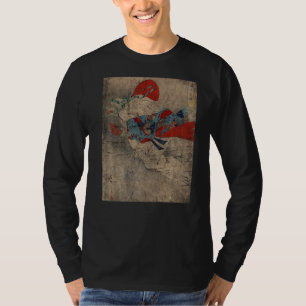 Vintage Japanese Yokai Demon Yurei Ghost T-Shirt