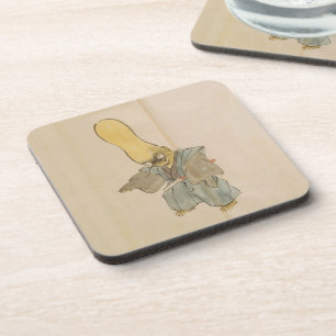 Vintage Japanese Yokai Swordsman Coaster
