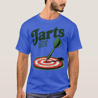 Vintage Jarts Lawn Dart Game – Retro Outdoor Skill T-Shirt