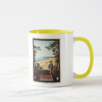 Vintage Jazz Age Varazze Italian travel poster