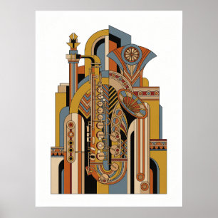 Vintage Jazz Poster