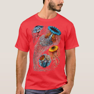Vintage Jellyfish by Ernst Haeckel 1 T-Shirt