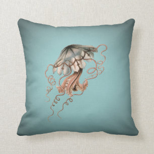 Vintage Jellyfish Cushion