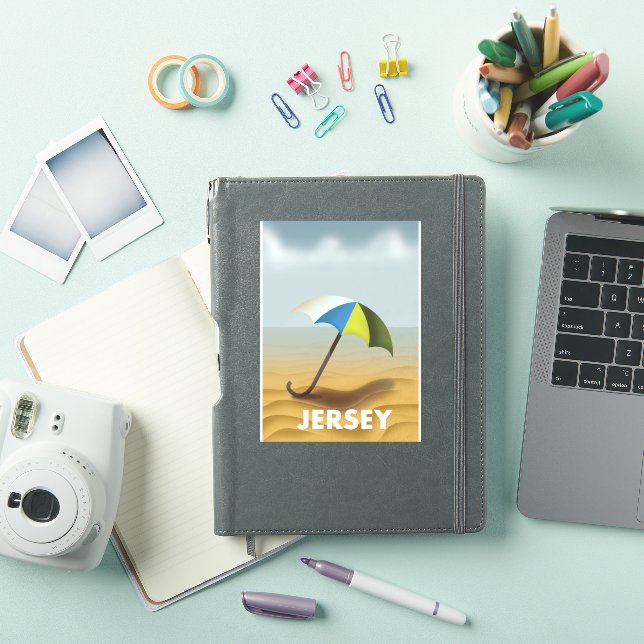 Vintage Jersey travel poster. (iPad Cover)