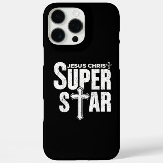 Vintage Jesus Christian Design Jesus Christ Super  iPhone 16 Pro Max Case