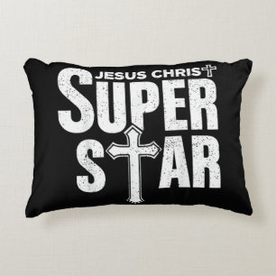 Vintage Jesus Christian Design Jesus Christ Super Decorative Cushion