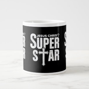 Vintage Jesus Christian Design Jesus Christ Super Large Coffee Mug