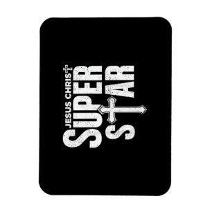 Vintage Jesus Christian Design Jesus Christ Super Magnet