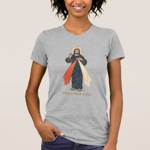 Vintage Jesus I Trust in You Religious Vector Desi T-Shirt